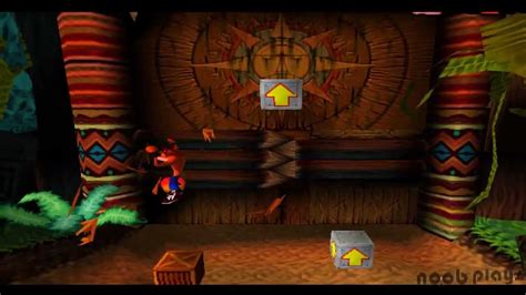 crash bandicoot metal box|Crash Bandicoot 1 all boxes.